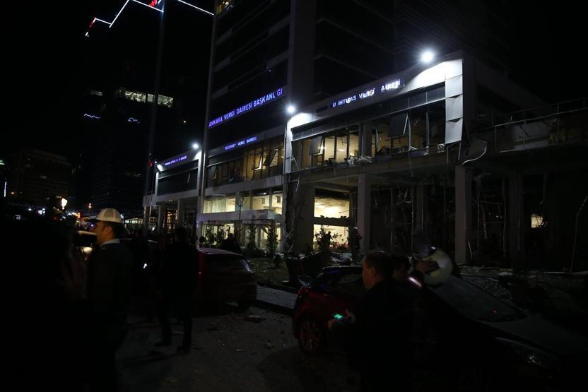 Son dakika... Ankara Çukurambardaki patlamadan ilk kareler
