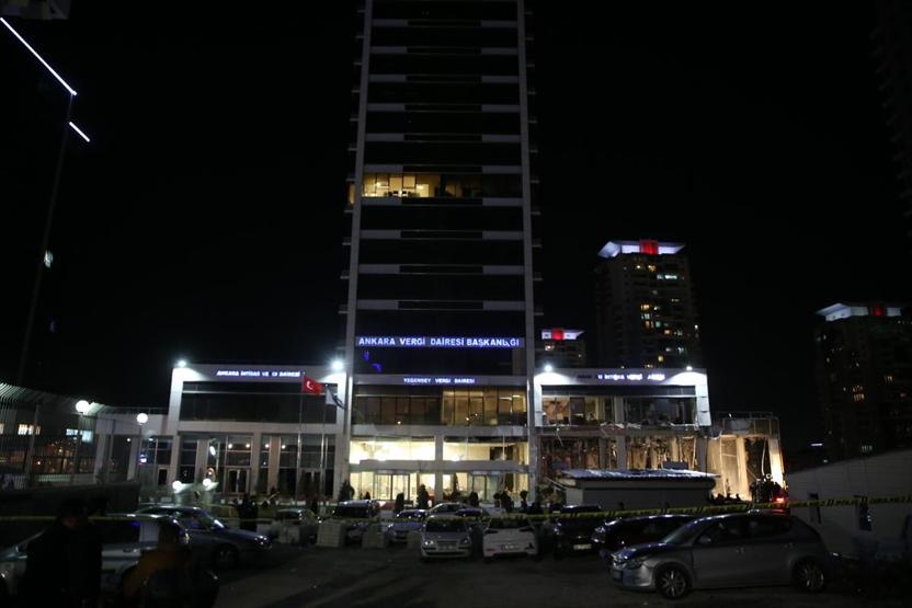 Son dakika... Ankara Çukurambardaki patlamadan ilk kareler