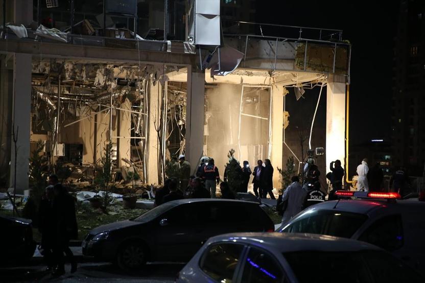 Son dakika... Ankara Çukurambardaki patlamadan ilk kareler