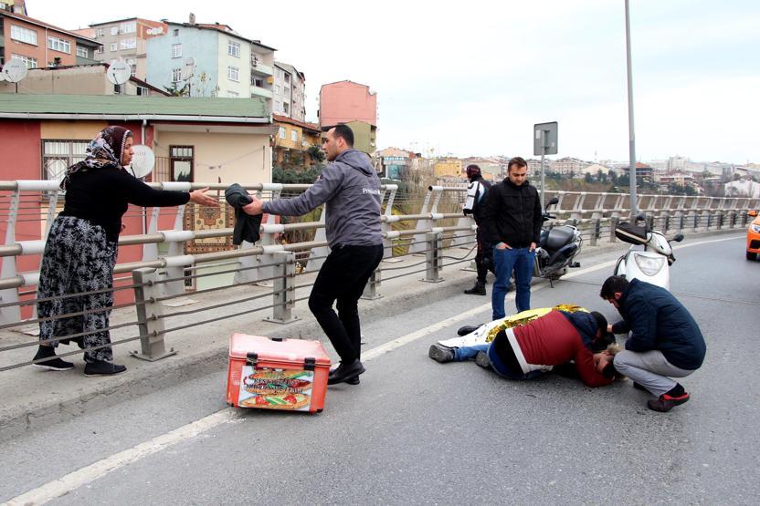 Kazanın ardından kardeşine sarılıp böyle yardım bekledi