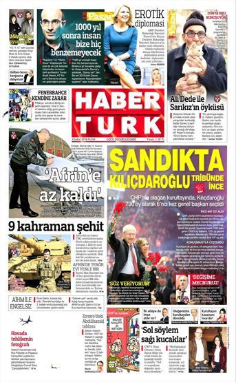 4 Şubat 2018 - Gazete manşetleri