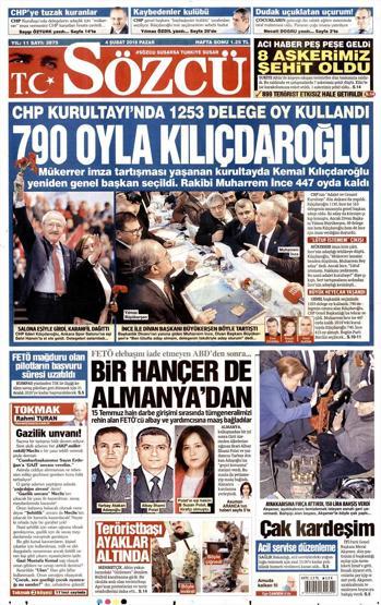 4 Şubat 2018 - Gazete manşetleri