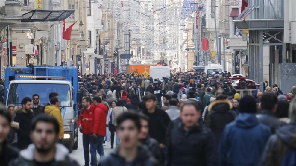 Havadan görüntülerle İstiklal Caddesinin yeni hali