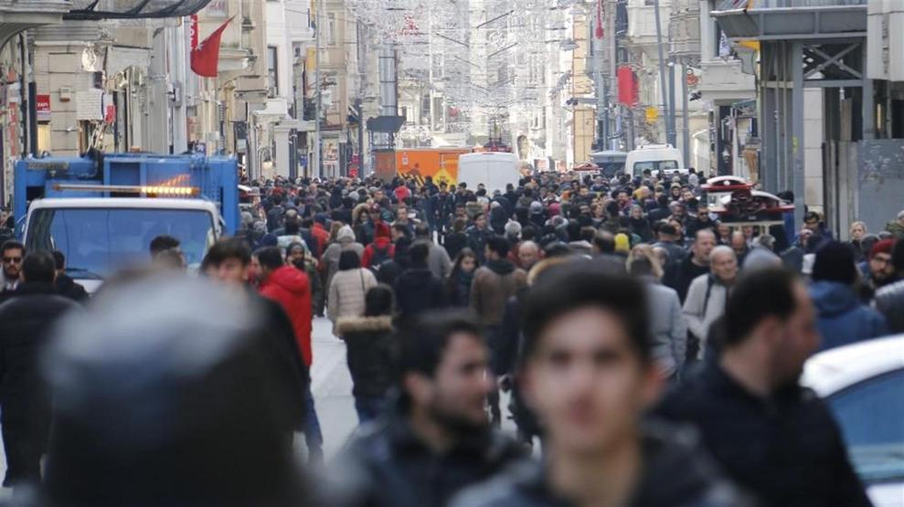 Havadan görüntülerle İstiklal Caddesinin yeni hali