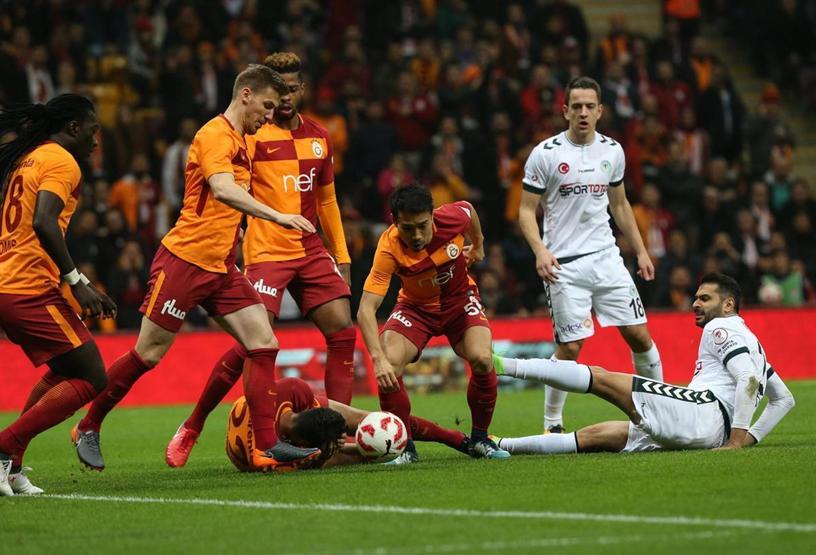 Galatasaray 4-1 Konyaspor / Maç Özeti