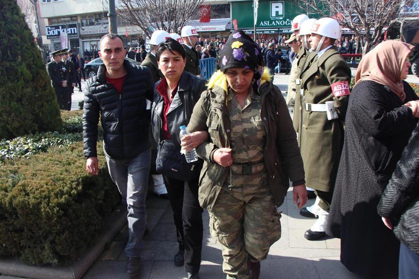 Türkiye Afrin şehitlerini uğurladı