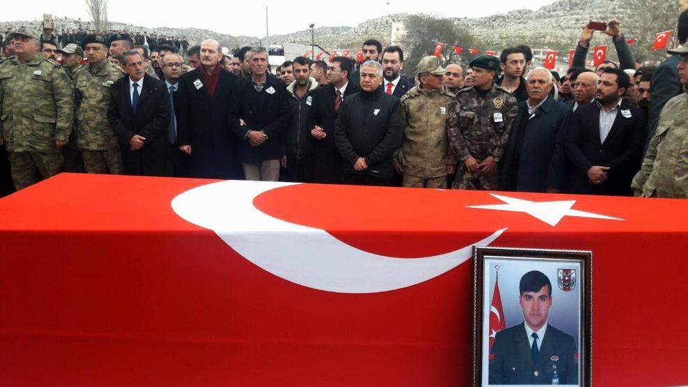 Türkiye Afrin şehitlerini uğurladı