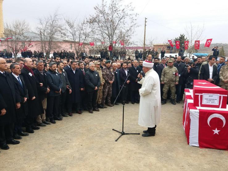 Türkiye Afrin şehitlerini uğurladı
