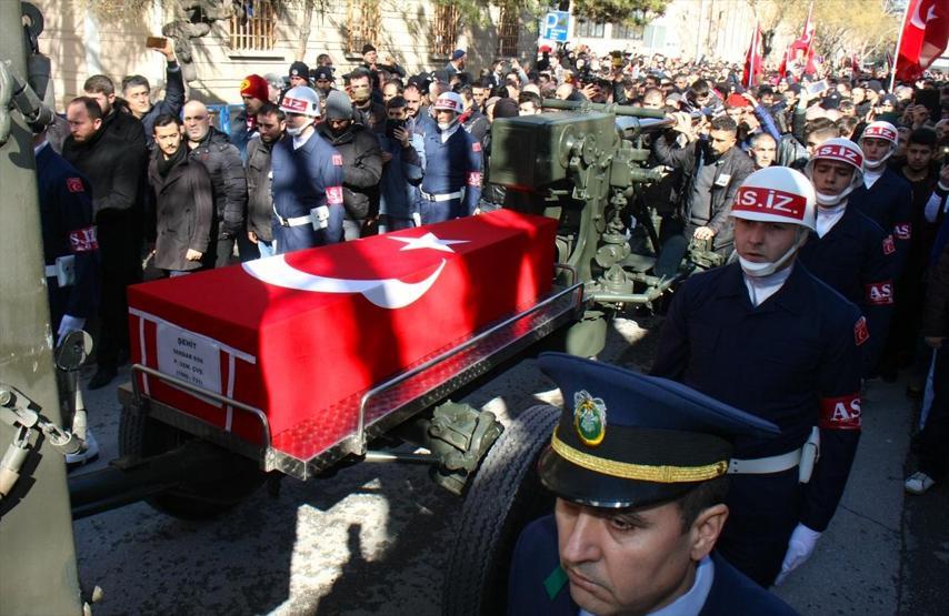 Türkiye Afrin şehitlerini uğurladı