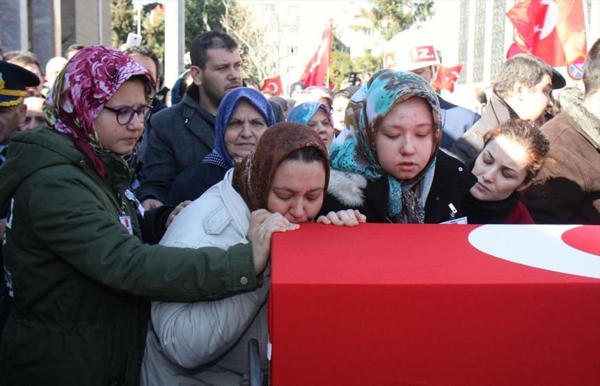 Türkiye Afrin şehitlerini uğurladı