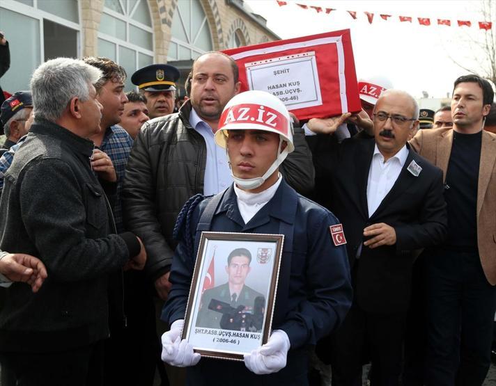 Türkiye Afrin şehitlerini uğurladı