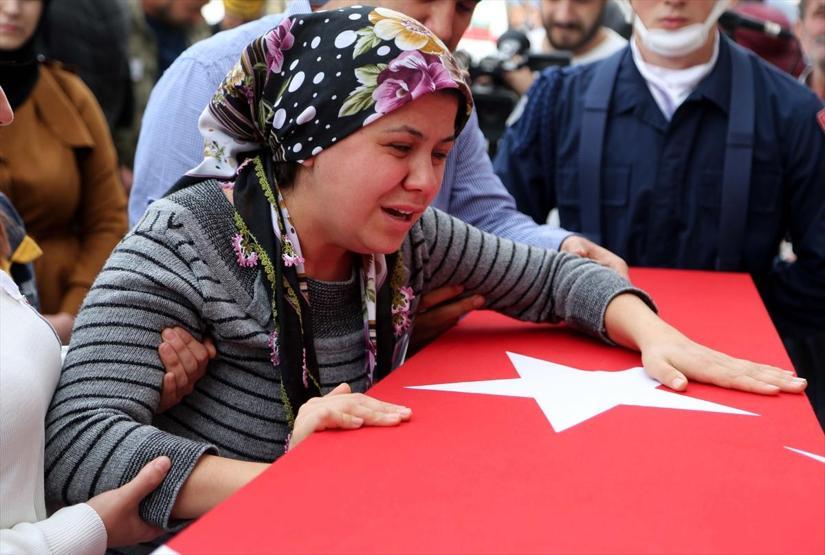 Türkiye Afrin şehitlerini uğurladı