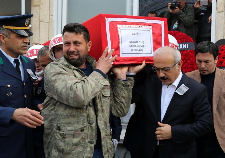 Türkiye Afrin şehitlerini uğurladı