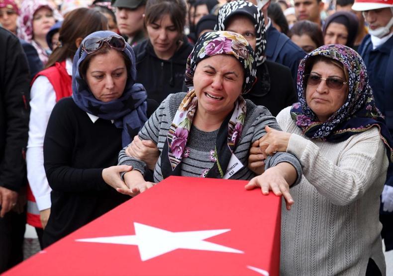 Türkiye Afrin şehitlerini uğurladı