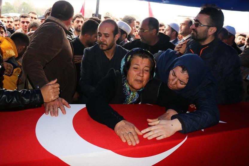 Türkiye Afrin şehitlerini uğurladı