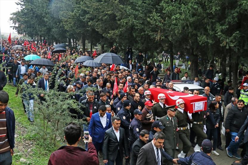 Türkiye Afrin şehitlerini uğurladı