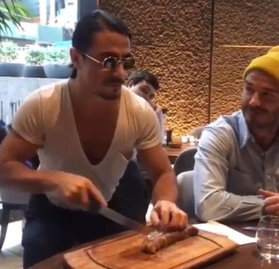 Nusret David Beckhama et yedirdi
