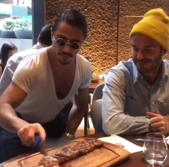 Nusret David Beckhama et yedirdi