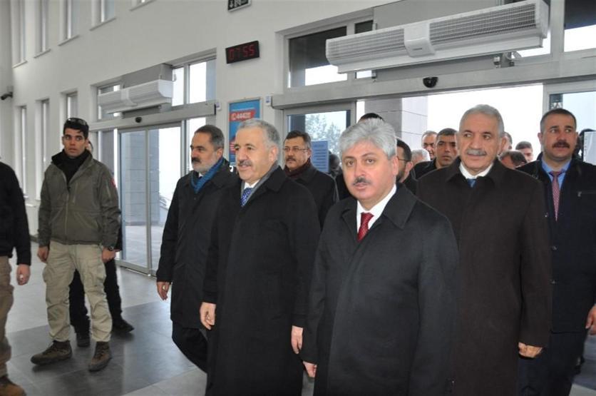 Ulaştırma Bakanı Ahmet Arslan da Sarıkamışa Doğu Ekspresiyle gitti