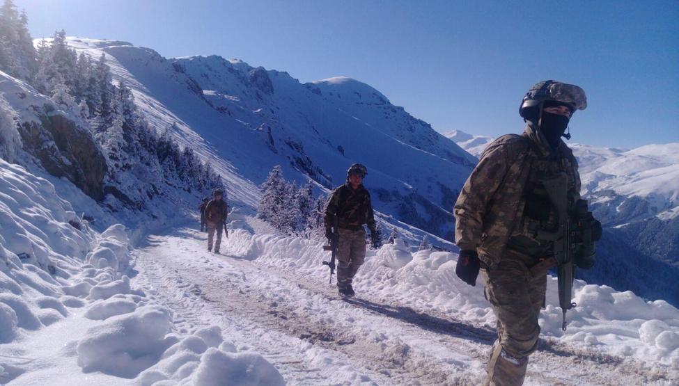 Doğu Karadeniz’de PKK operasyonları devam ediyor