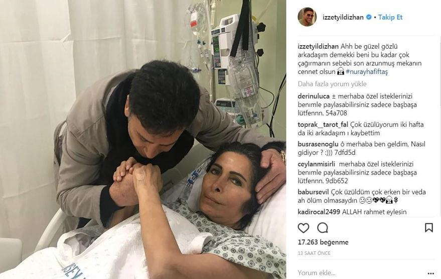 Nuray Hafiftaşın ardından ünlü isimlerden duygusal mesajlar