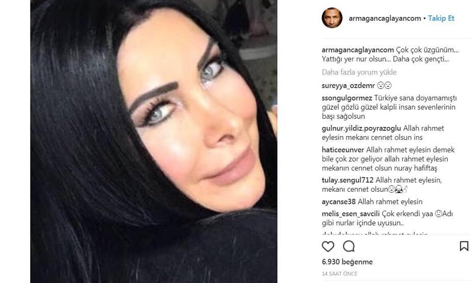 Nuray Hafiftaşın ardından ünlü isimlerden duygusal mesajlar