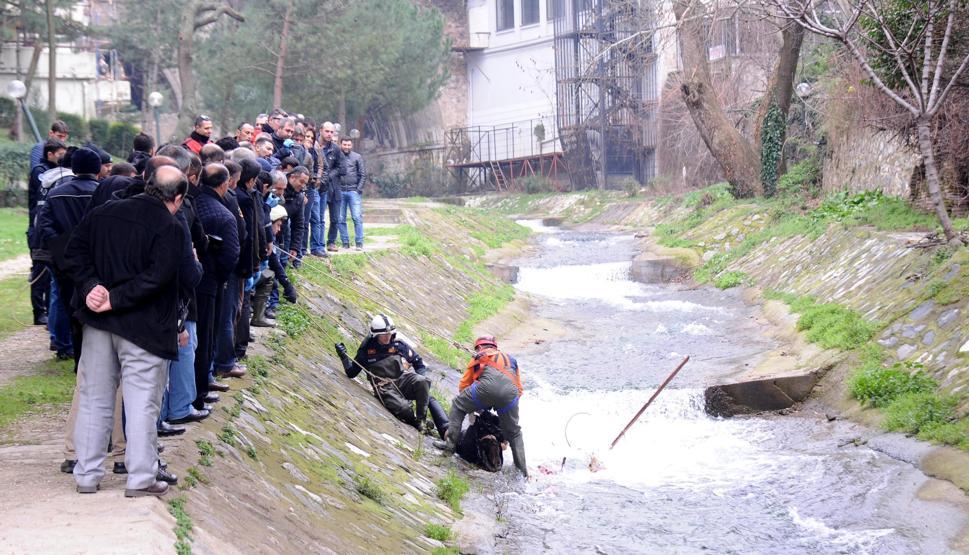 Bursada derede kadın cesedi bulundu