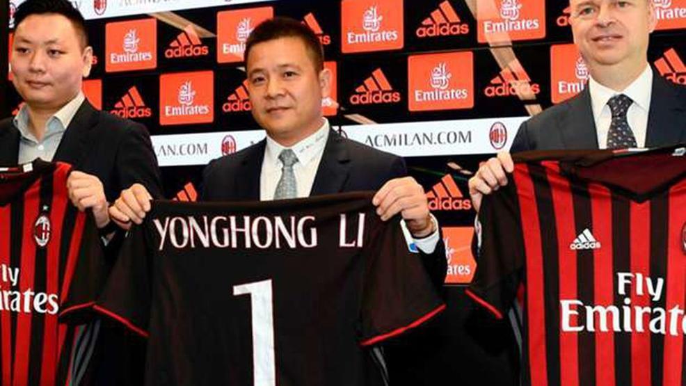 Milanın sahibi Yonghong Li iflas etti