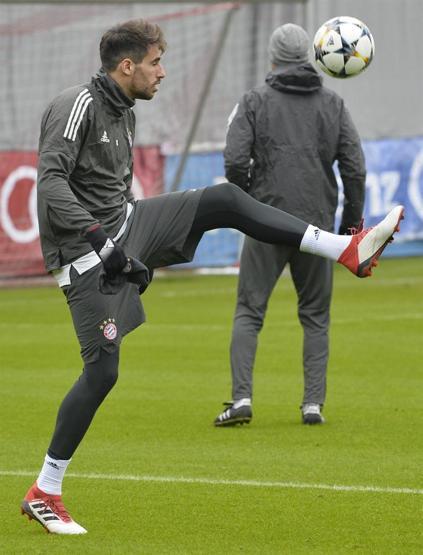 Bayern Münih antrenmanında dikkat çeken detay