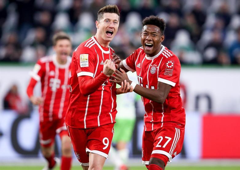 Lewandowski bu kez Bayern Münihe gol attı