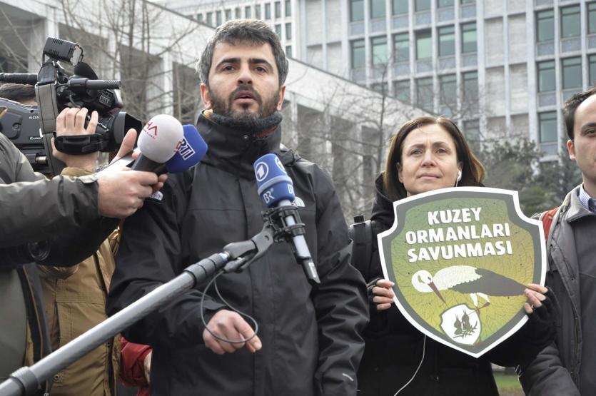 İBB önünde Maçka Parkı eylemi