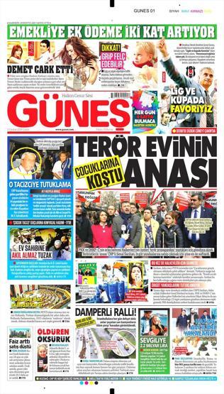 23 Şubat 2018 - Gazetelerin birinci sayfaları