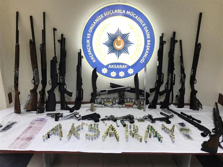 Aksaray’da Kürt Yaşarın çetesine operasyon: 23 gözaltı