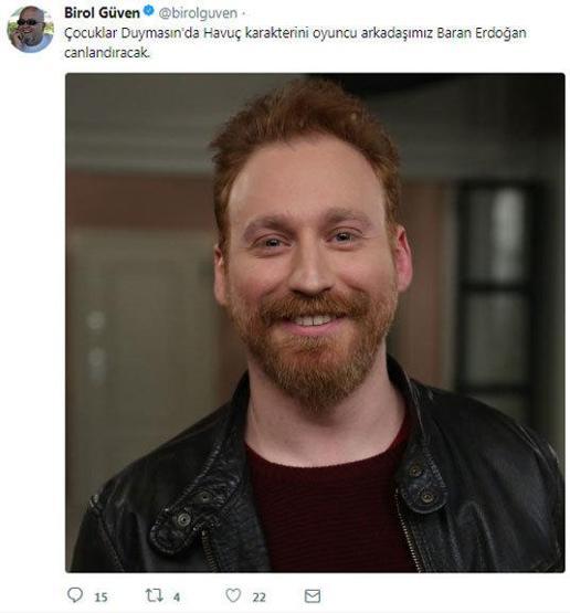 İşte Havuçu canlandıracak oyuncu Baran Erdoğan hakkında merak edilenler