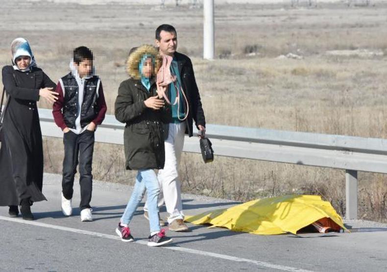 Otomobildeki aile böyle şoka girdi