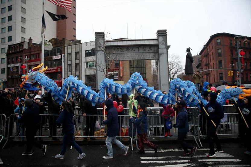 New Yorkta Köpek Yılı böyle kutlandı