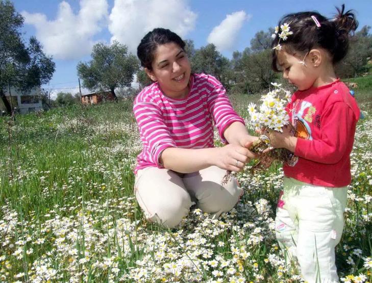 Bodrumda kırlar çiçeklendi: İkinci cemre suya düştü