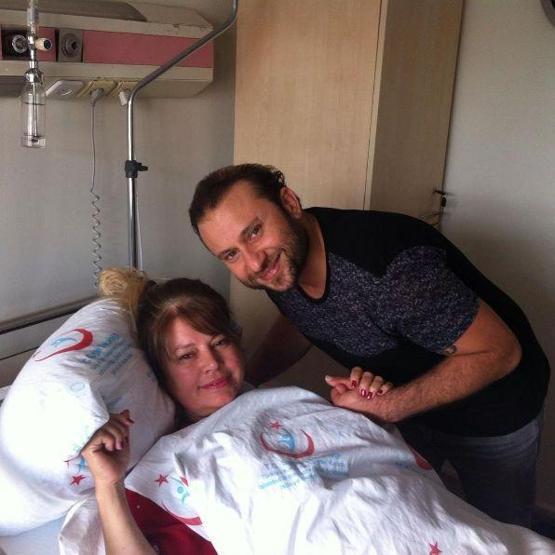 Müge Oruçkaptan hastanelik oldu