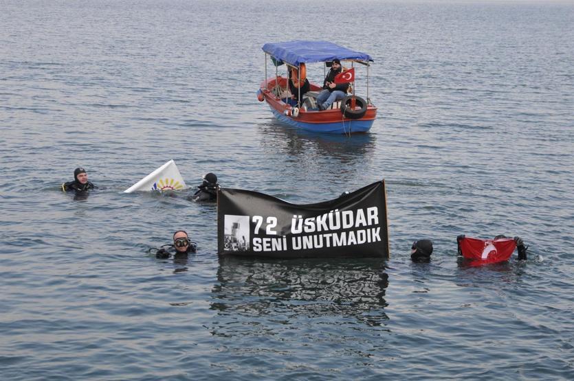 Üsküdar Vapuru faciasında ölenler anıldı