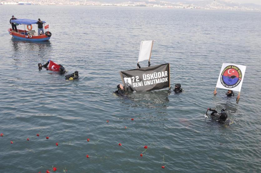 Üsküdar Vapuru faciasında ölenler anıldı