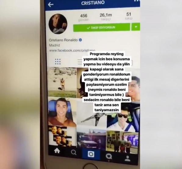 Cansu Taşkın özel mesajları herkese gösterdi