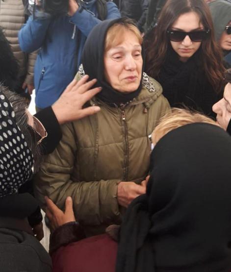 Yaşar Gaganın son yolculuğunda gözyaşları sel oldu