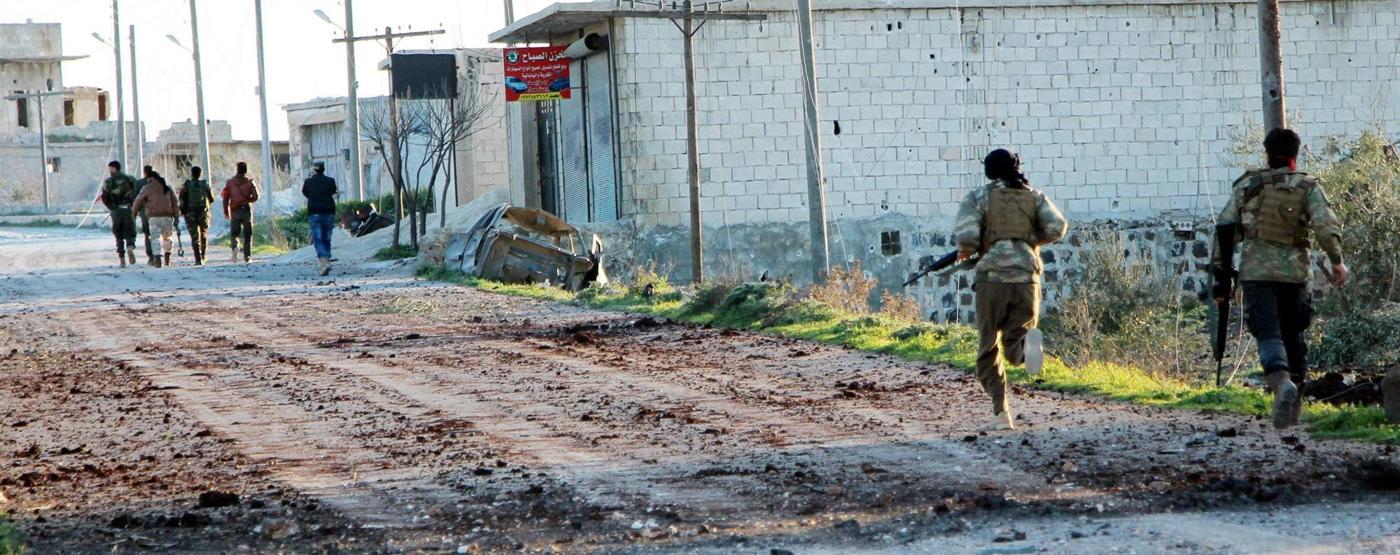 Terörden temizlenen köyde kutlama ve sevinç