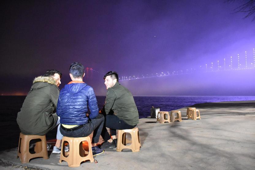 İstanbul sis ile de güzel