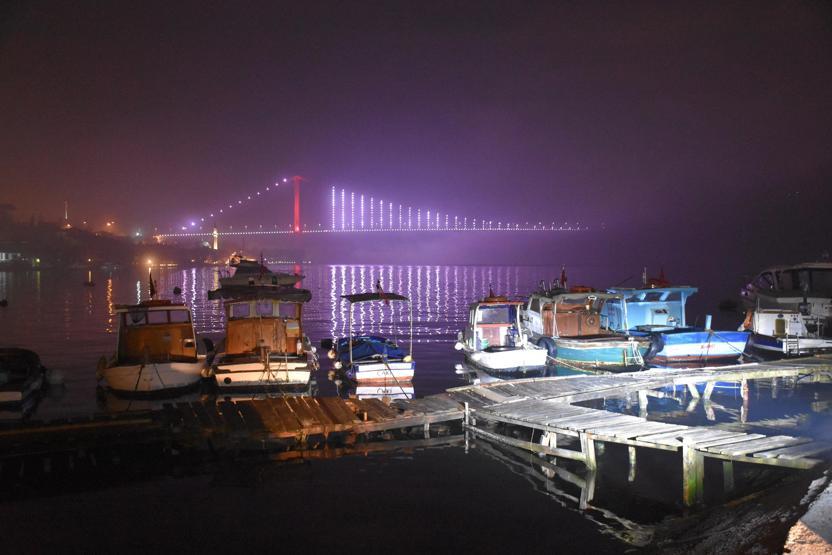İstanbul sis ile de güzel