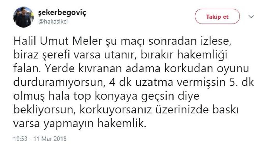 Volkan Şen büyük tepki çekti