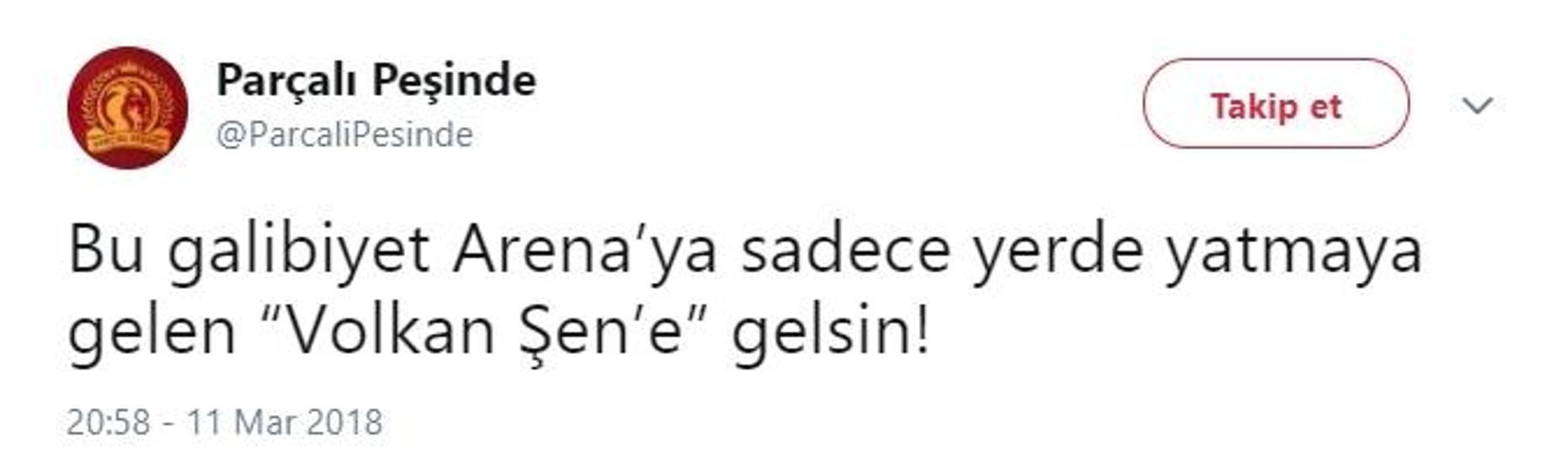 Volkan Şen büyük tepki çekti