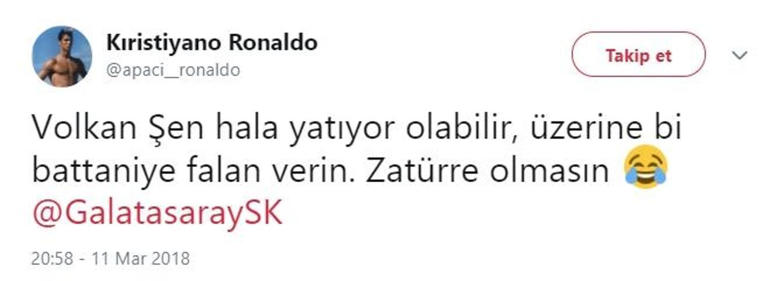 Volkan Şen büyük tepki çekti
