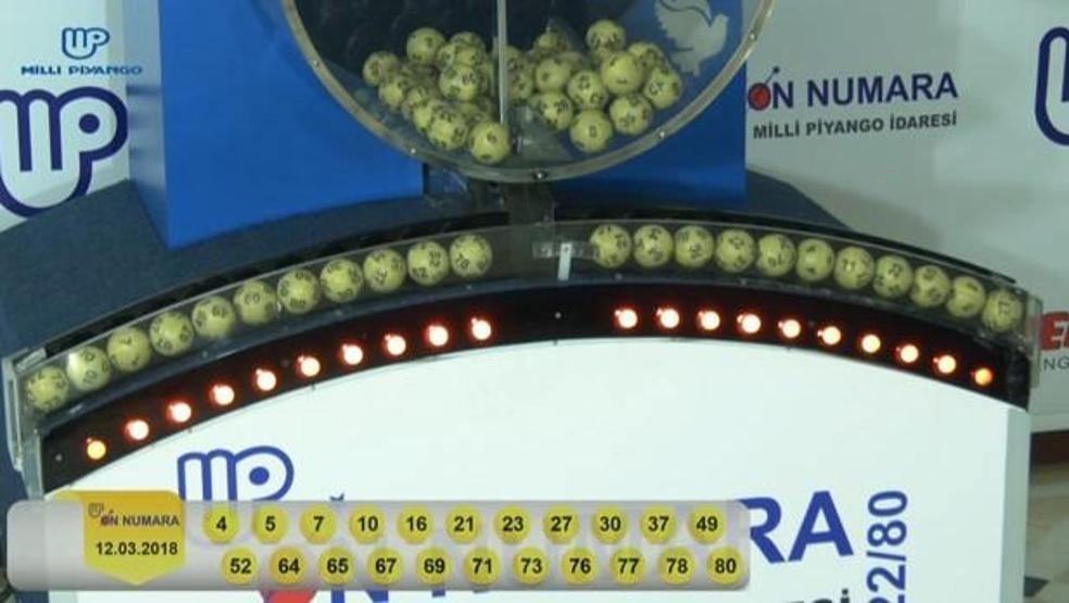 On Numara sonuçları 12 Mart 2018: Bir yıl sonra devir yaşandı