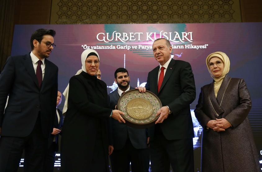 Cumhurbaşkanı Erdoğan Gurbet Kuşları belgeselinin galasına katıldı